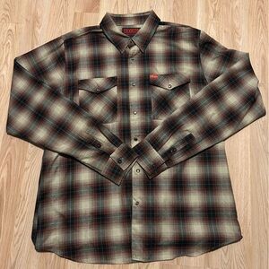 Dixxon Flannel Company Thorogood 2XLT Men's Plaid Flannel Shirt Button-Up